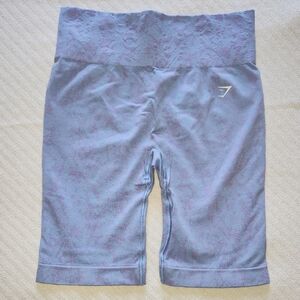 Gymshark Adapt Seamless Biker Shorts Butterfly Pattern - Large